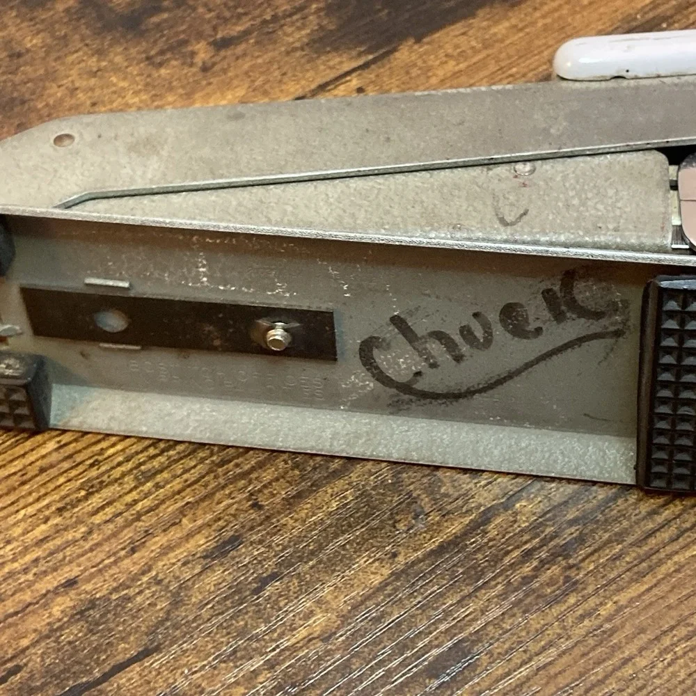 VTG Bostich Stapler Heavy Duty‎ Model B5B Industrial Green Front Load USA WORKS